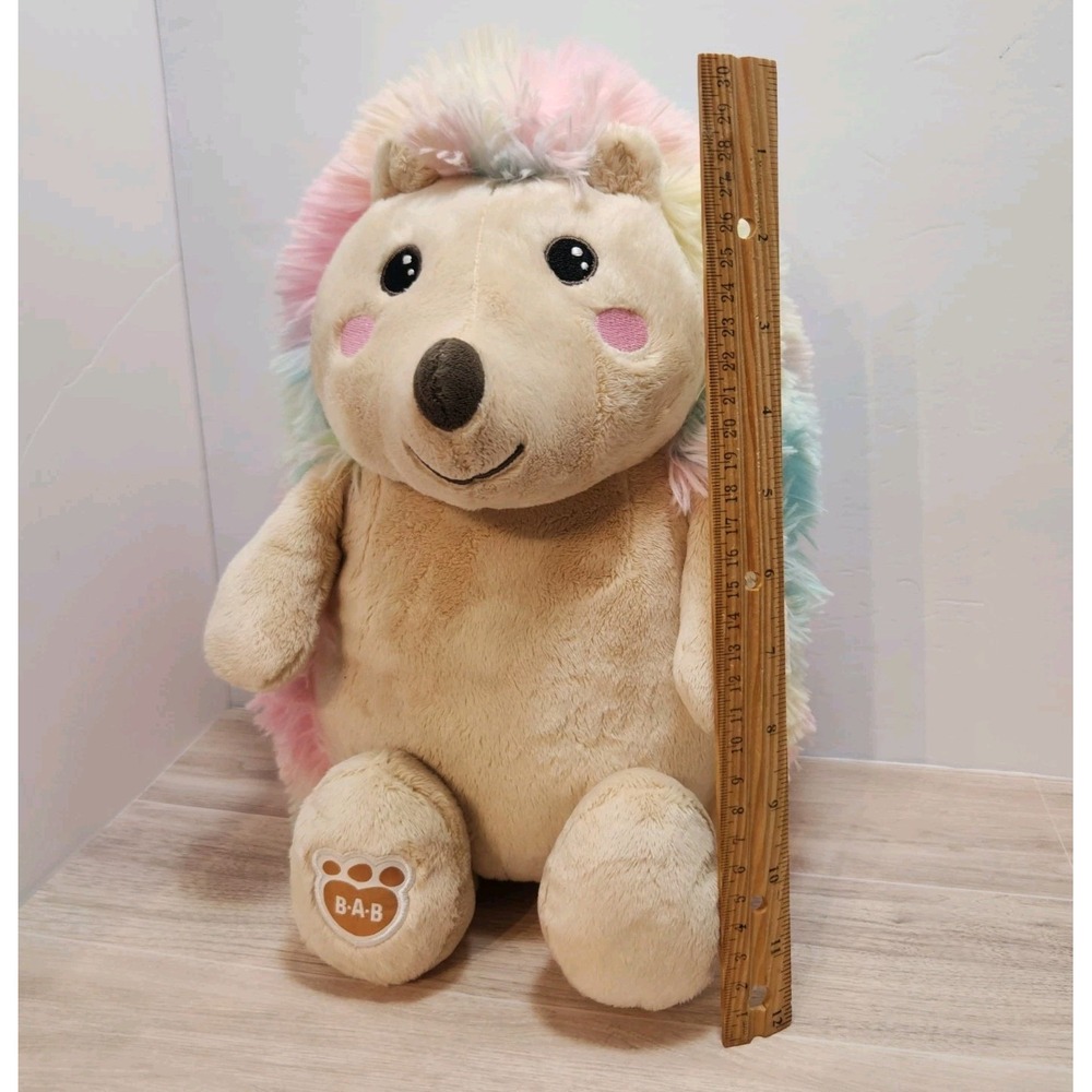 Build-A-Bear Workshop Cool Quills Hedgehog Easter Plushie Stuffed Animal, BAB - Picture 9 of 9